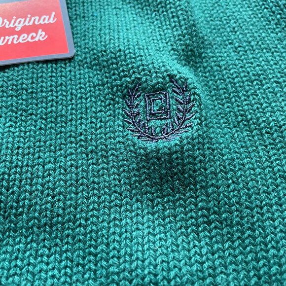 Mens Chaps Crewneck Pullover Sweater Grean XL u New With Tags - Picture 10 of 13
